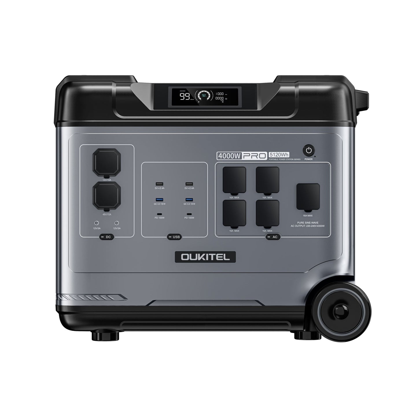 OUKITEL P5000 Pro Portable Power Station 4000W/5120Wh