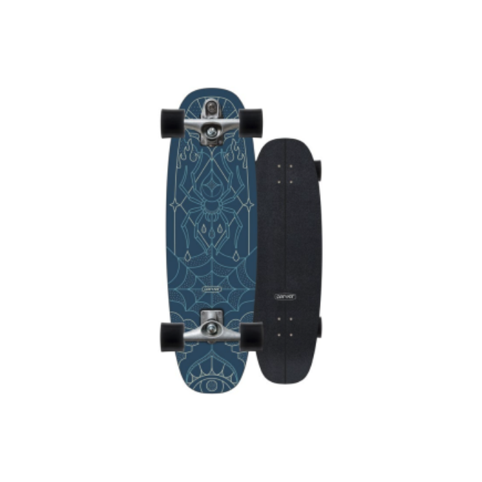 Surfskate Carver Nienow Blue Widow - C7