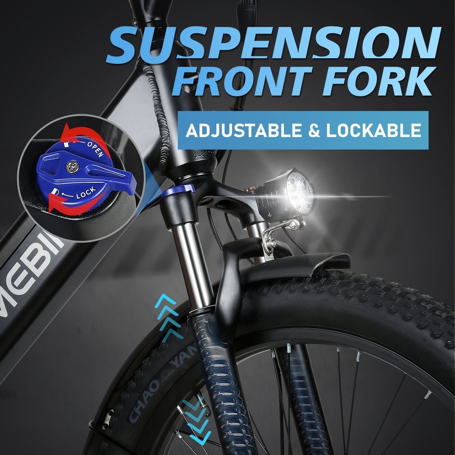 SAMEBIKE RS-A01 Plus 750W Moteur Vélo électrique Urbain