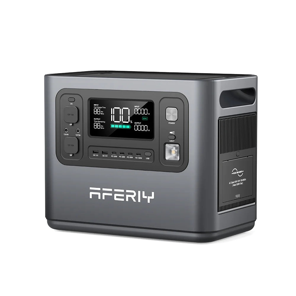 Aferiy P110 Station D'énergie Portable | 1200W 1248Wh version EU 220V