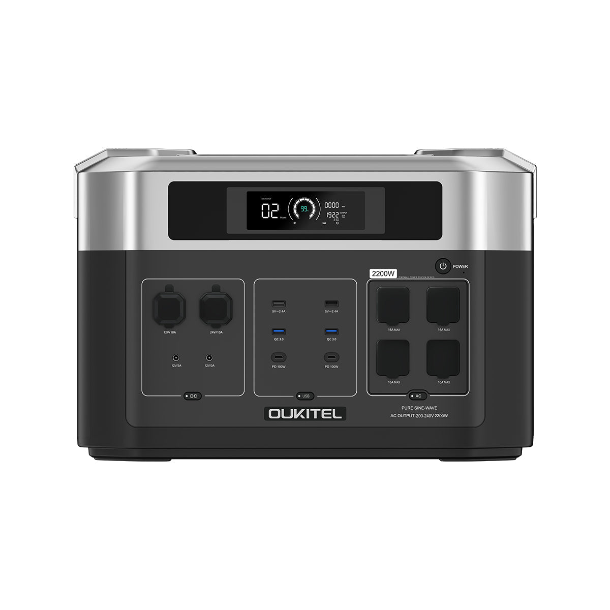 OUKITEL BP2000+2*PV400 Solar Generator