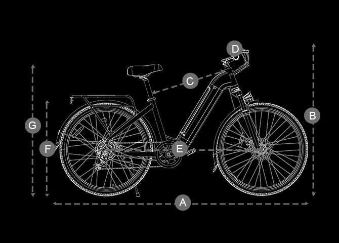 DYU C1 26 Inch City Electric Bike