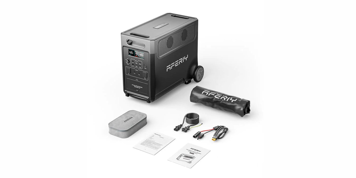 AFERIY P310 Station D'énergie Portable | 3600W 3840Wh version EU 220V