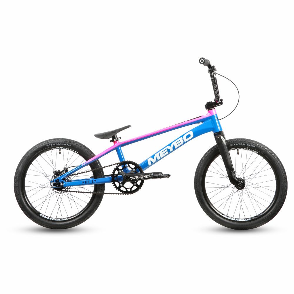 BMX Race Meybo Holeshot Custom Pro 23" bleu / rose / noir