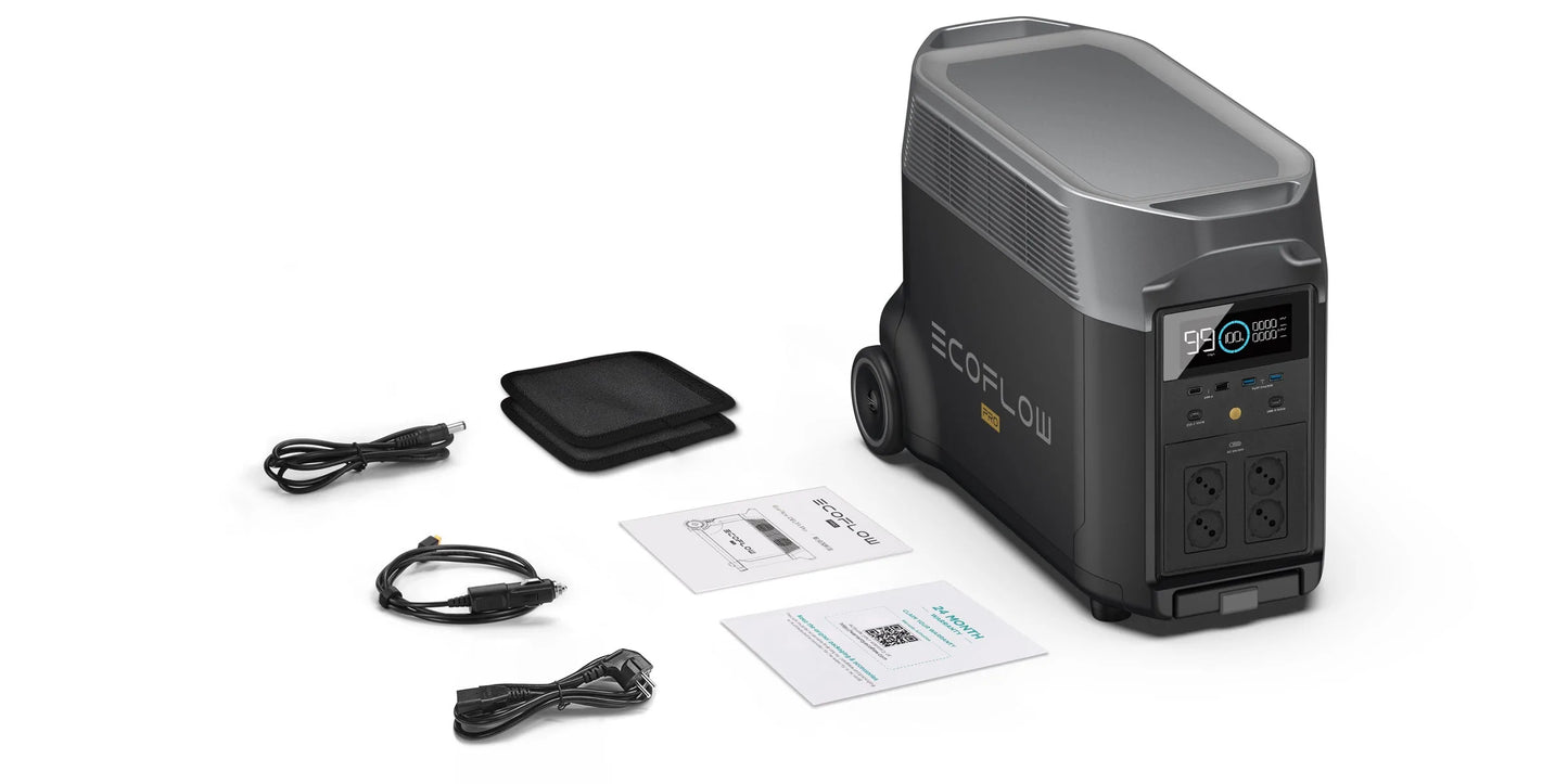 Ecoflow Delta Pro portable solar power station Lifepo4 3600wh 3600w