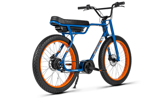 Vélo fatbike électrique RUFF BIGGIE PAPOSO BLUE