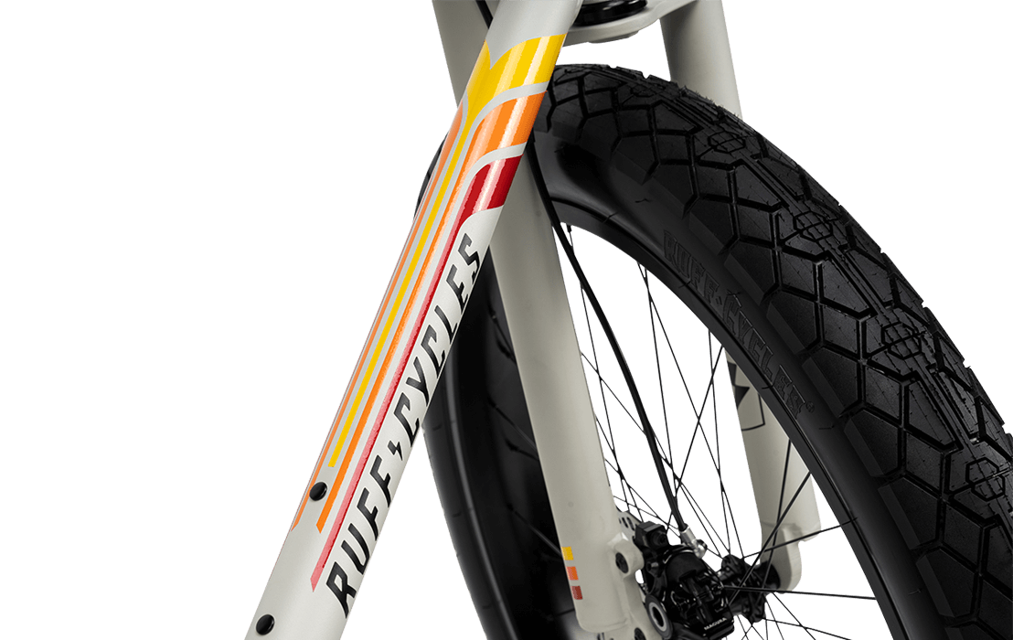 Vélo fatbike électrique RUFF BIGGIE FUTURE SAND