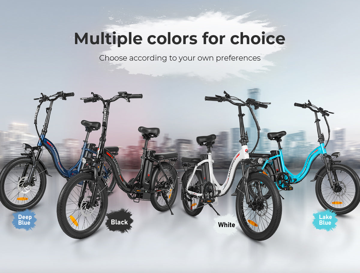 SAMEBIKE CY20 350W Moteur Vélo Électrique Portable