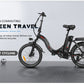 SAMEBIKE CY20 350W Moteur Vélo Électrique Portable