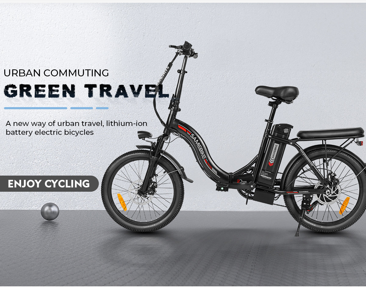 SAMEBIKE CY20 350W Moteur Vélo Électrique Portable