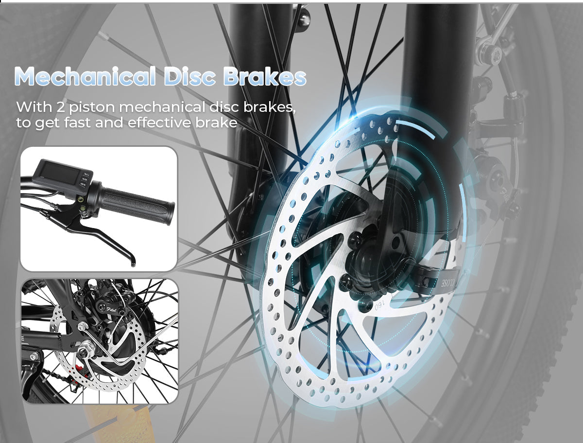 SAMEBIKE CY20 350W Moteur Vélo Électrique Portable