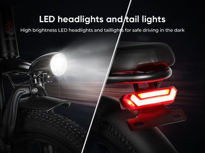 SAMEBIKE CY20 350W Moteur Vélo Électrique Portable