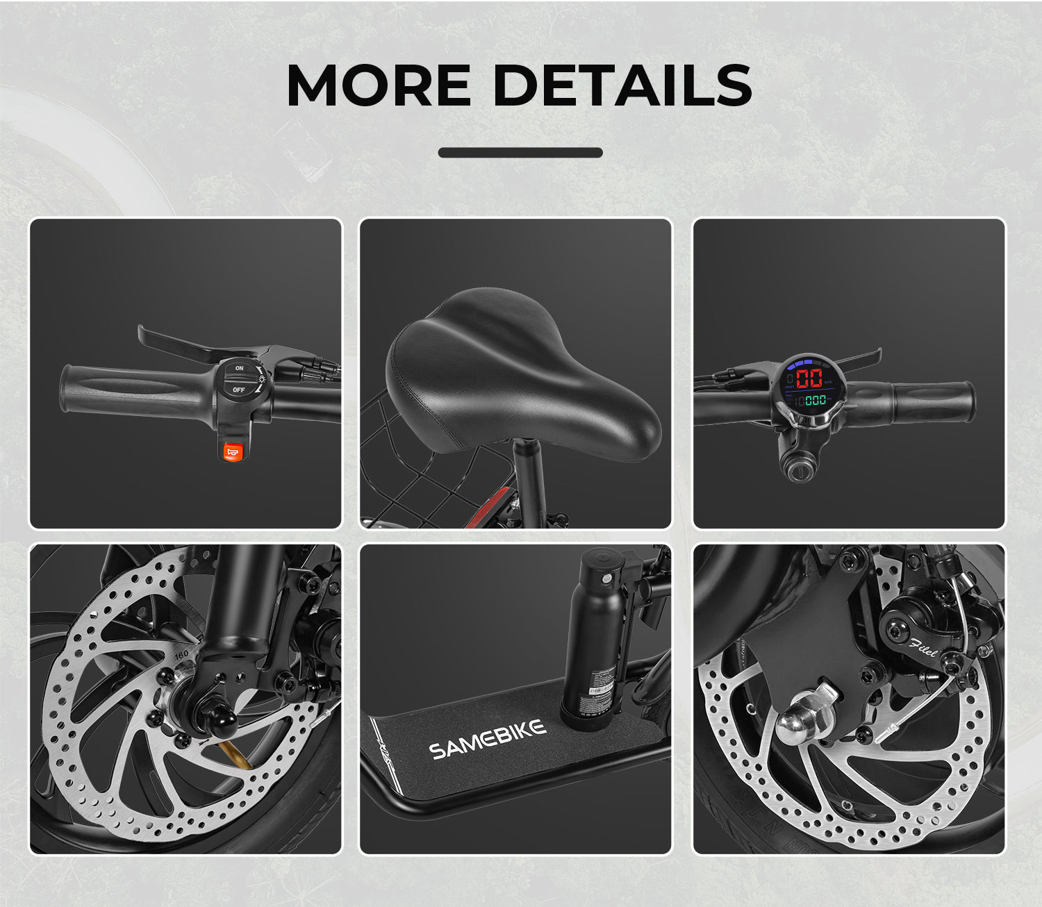 SAMEBIKE SM-C01 Trottinette électrique pliable