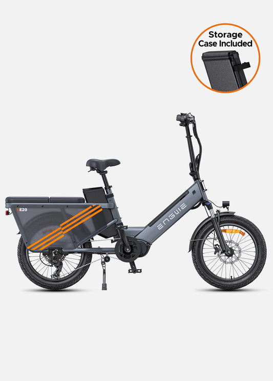 ENGWE LE20 Vélo électrique Cargo mid drive 250 W avec capteur de couple