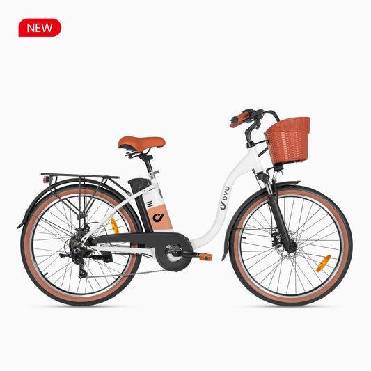 DYU C6 Pro 26 pouces Vélo électrique de ville