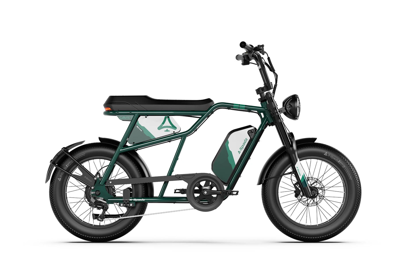 A-Spadz Cavet Air Vélo Électrique Fat Bike 250W – Autonomie 100 km – Tout-Terrain