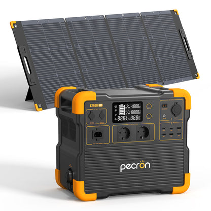 PECRON E2400LFP Expandable Portable Power Station 2400W 2048Wh