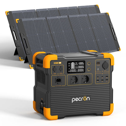 PECRON E2400LFP Expandable Portable Power Station 2400W 2048Wh