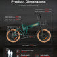 SAMEBIKE XWLX09-II VTT Électrique 1000W à Pneus Larges