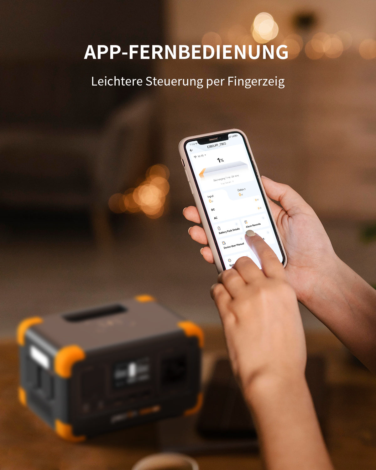 PECRON E300LFP Expandable Portable Power Station 600W 288Wh