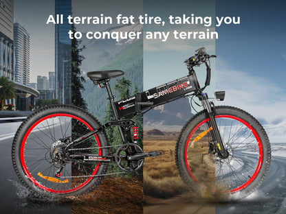 SAMEBIKE LO26 Plus 1000W Moteur Vélo Électrique tout-terrain