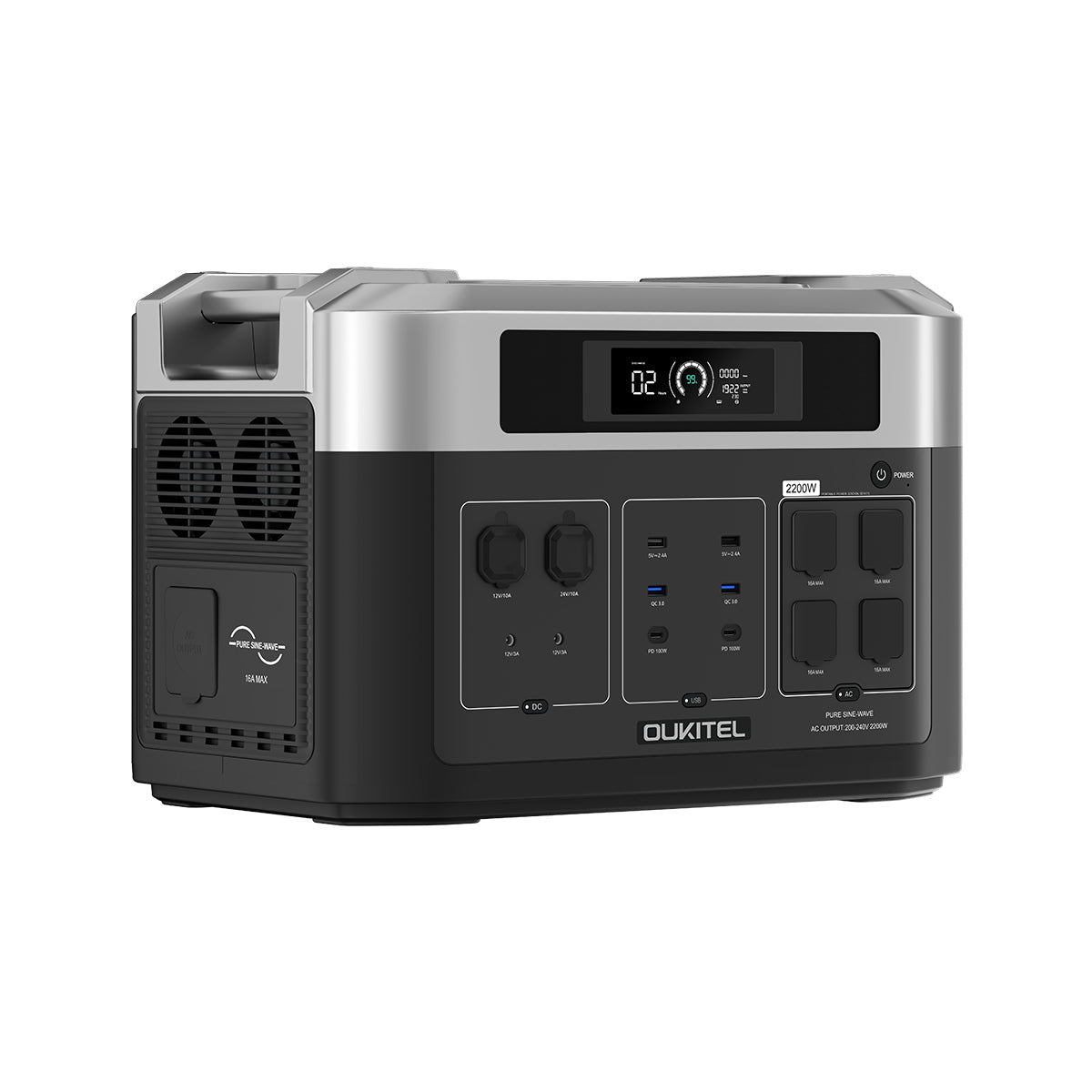 OUKITEL BP2000 + 2 * B2000 Home Backup