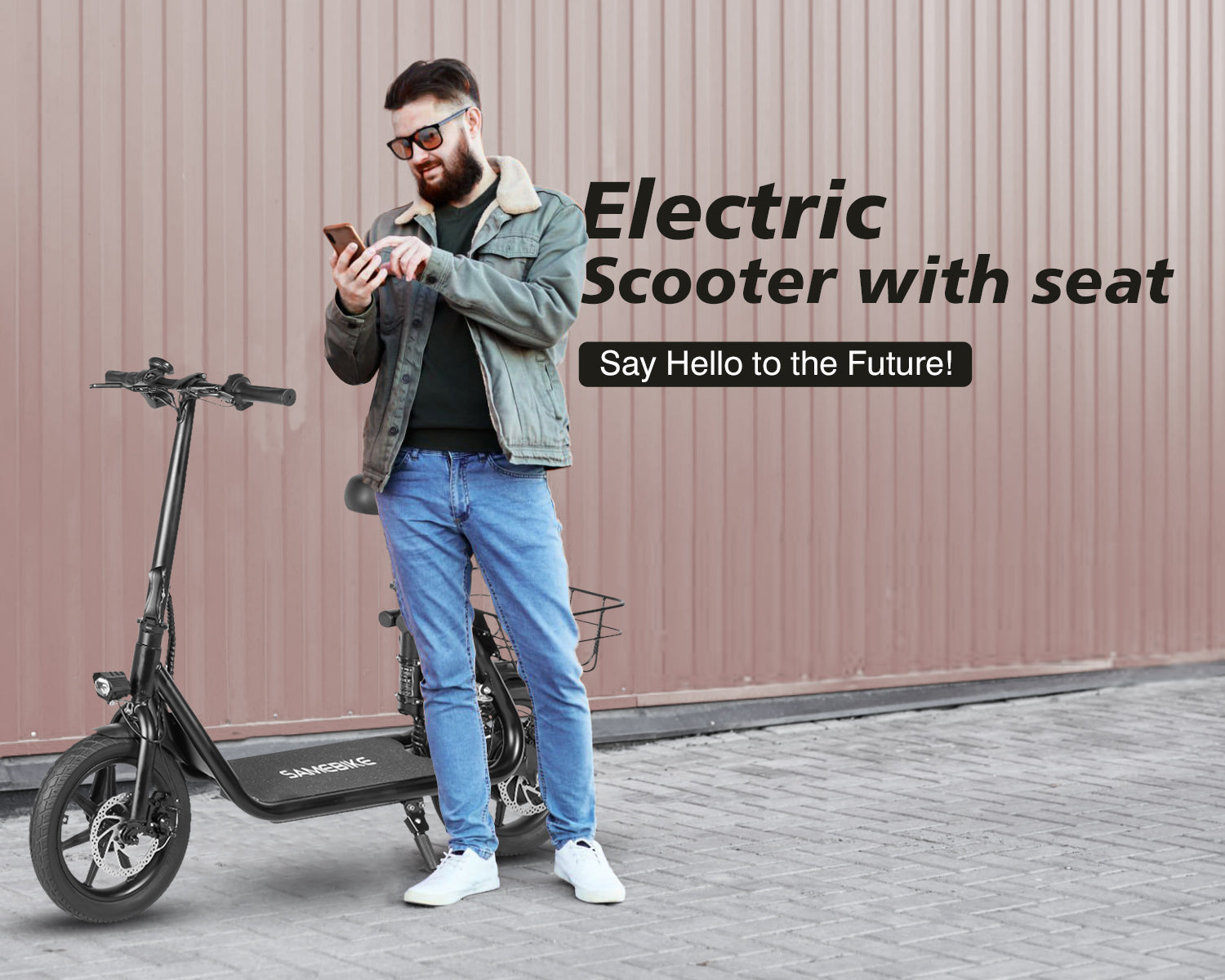 SAMEBIKE SM-C02 500W Moteur Trottinette Électrique Pliante