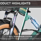 SAMEBIKE XWLX09-II VTT Électrique 1000W à Pneus Larges