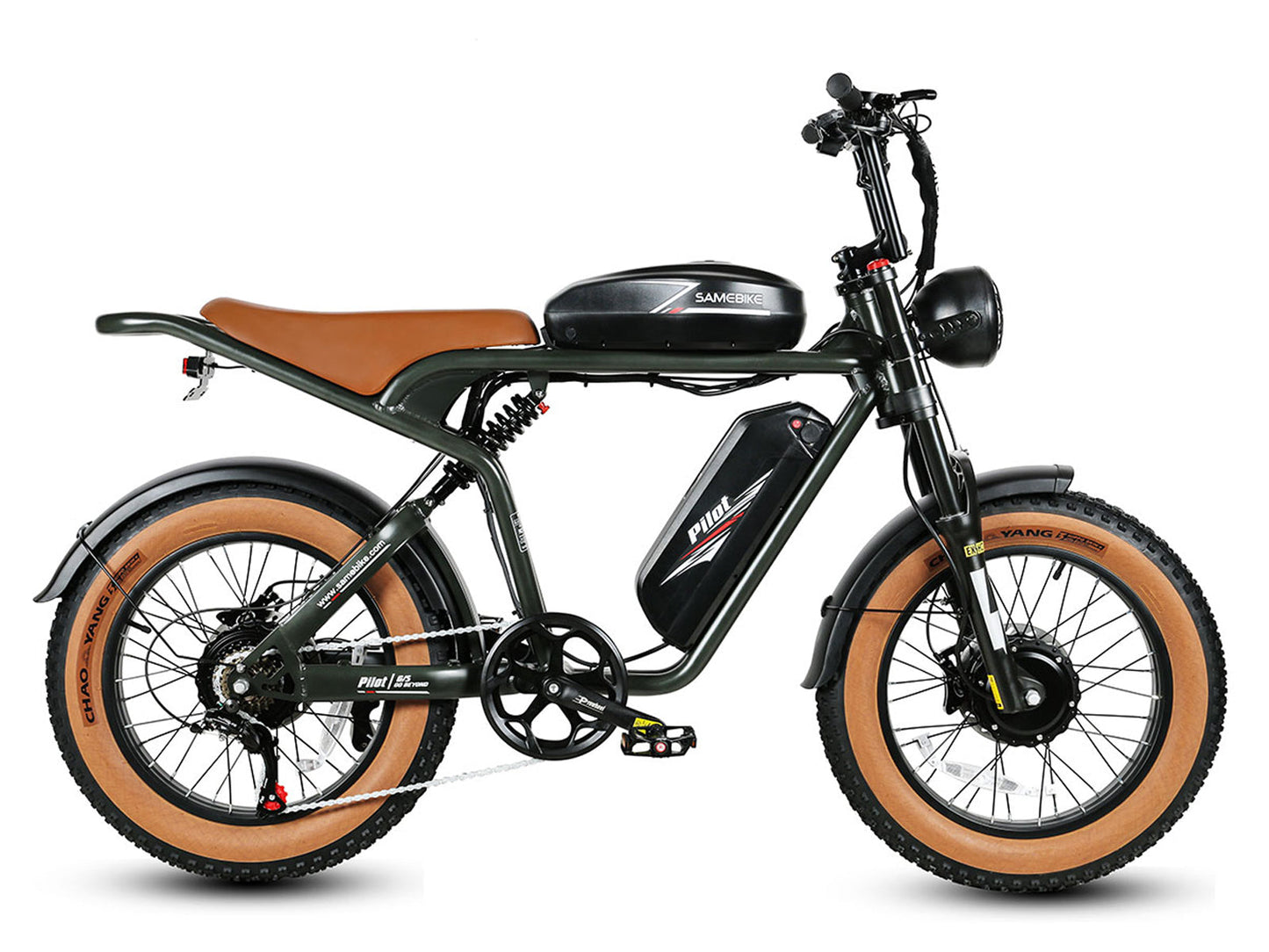 SAMEBIKE M20-III 160+Nm Vélo électrique à Pneus Larges