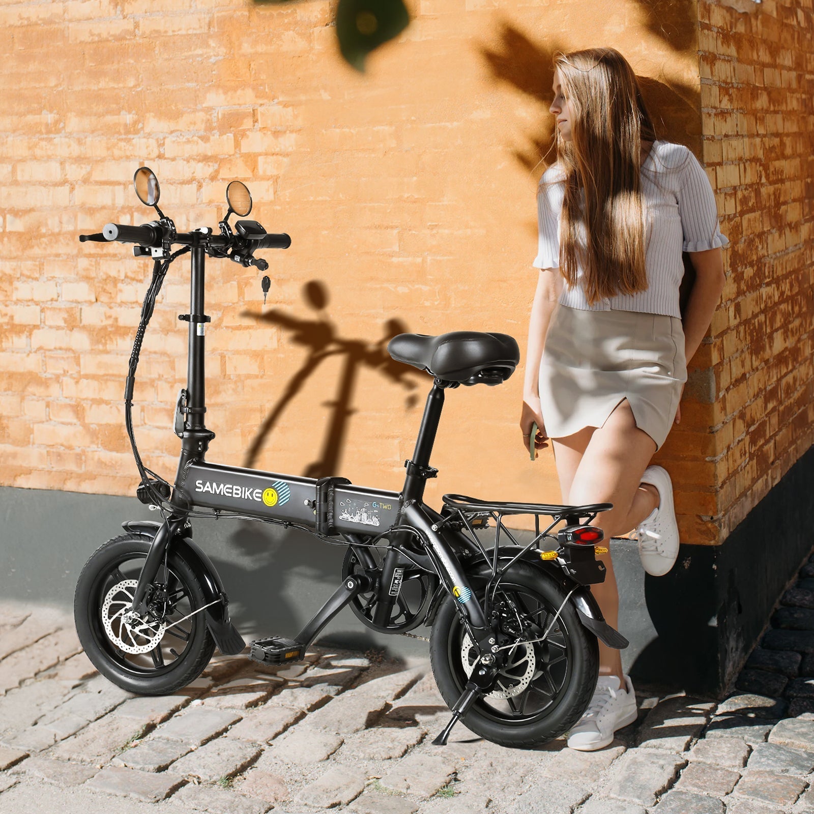 SAMEBIKE YINYU14 350W Moteur Vélo électrique portable