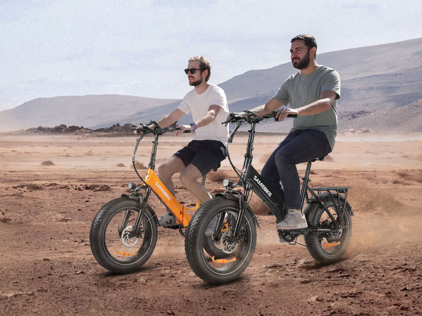 SAMEBIKE LOTDM200-II Pneus larges Vélo électrique pliable