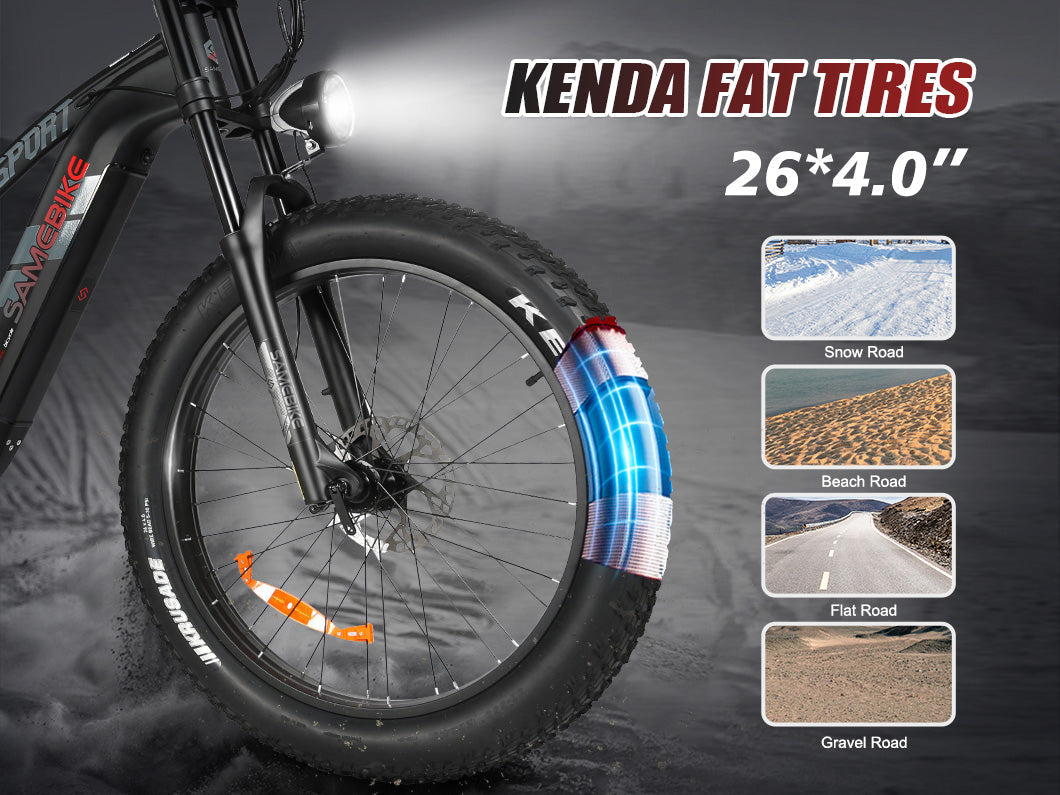 SAMEBIKE RSA08-II Vélo Électrique Tout-terrain 1000w