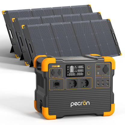 PECRON E1500LFP Expandable Portable Power Station 2200W 1536Wh