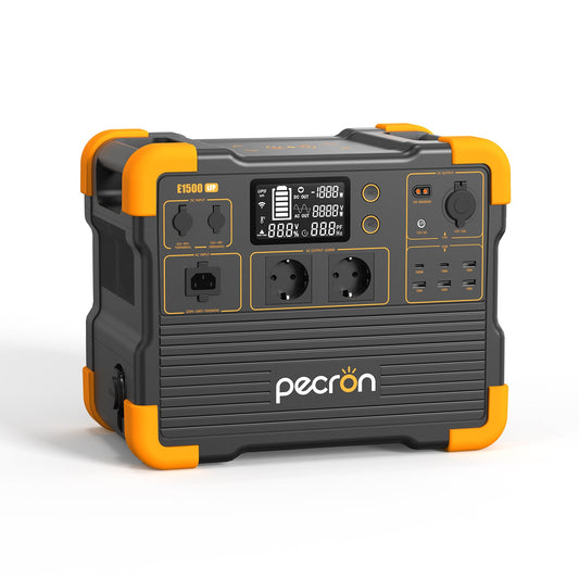 PECRON E1500LFP Expandable Portable Power Station 2200W 1536Wh
