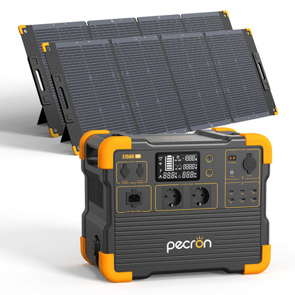 PECRON E1500LFP Expandable Portable Power Station 2200W 1536Wh