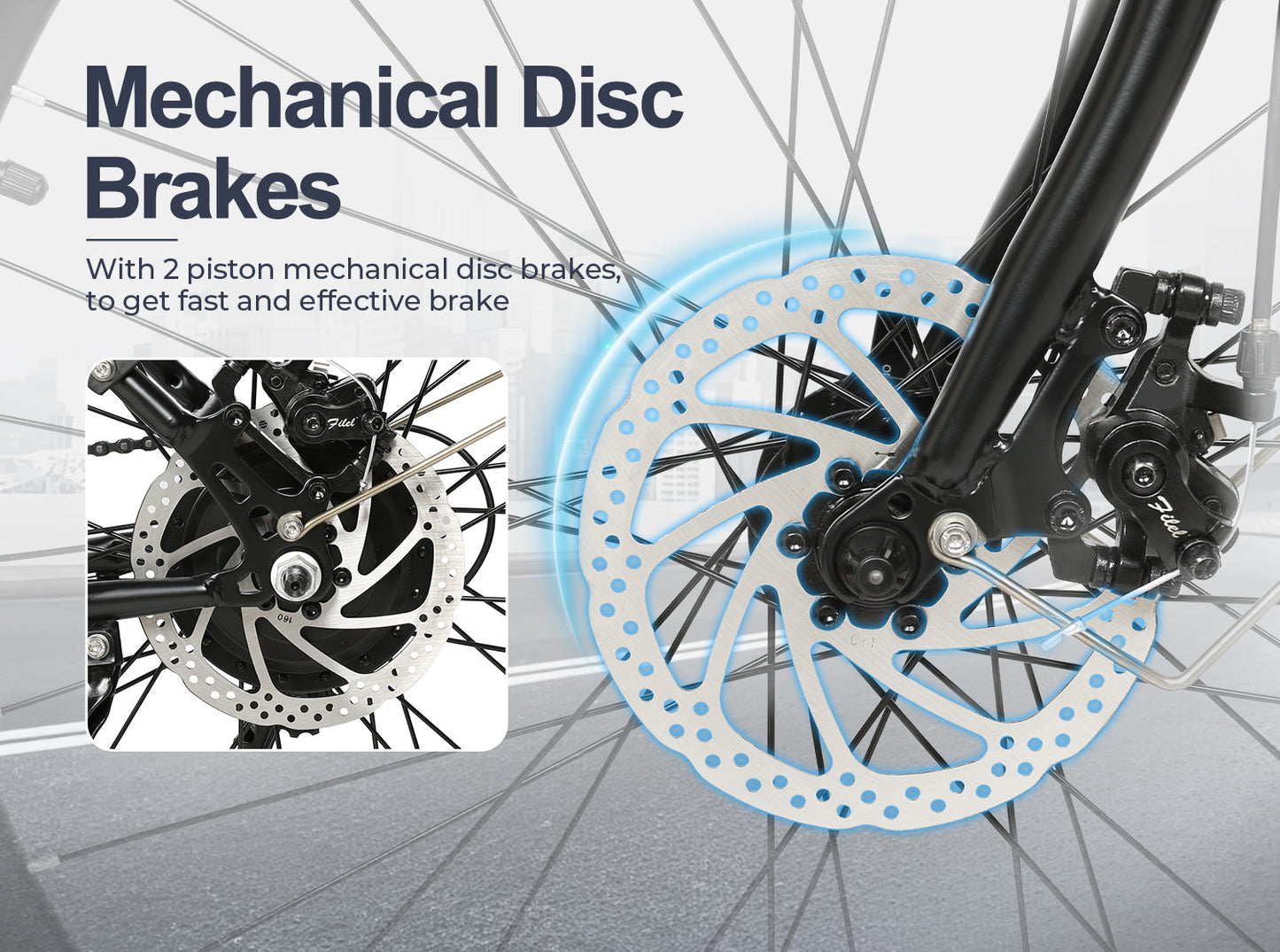 SAMEBIKE TDE10Z 350W Moteur Vélo électrique urbain