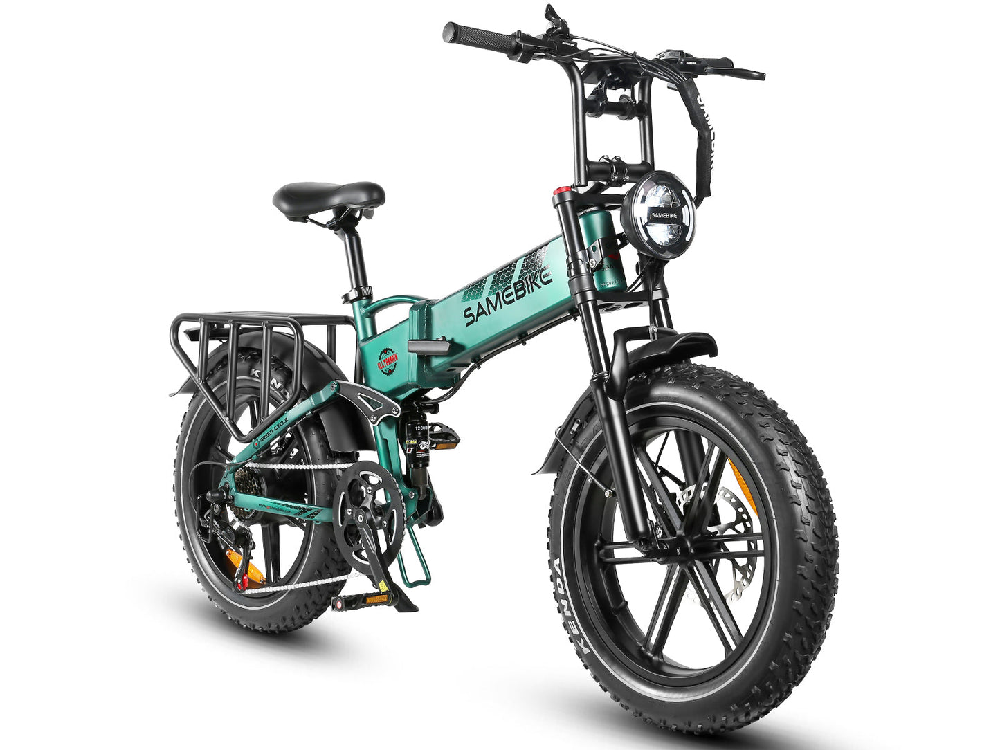 SAMEBIKE RS-A02 1200W Moteur VTT Électrique Pliant Tout-terrain