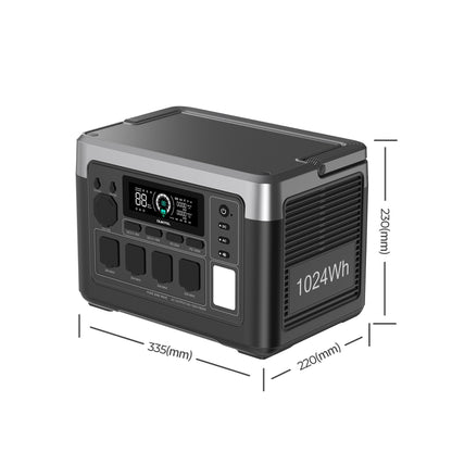 OUKITEL P1000E PLUS Portable Power Station 1800W/1024Wh