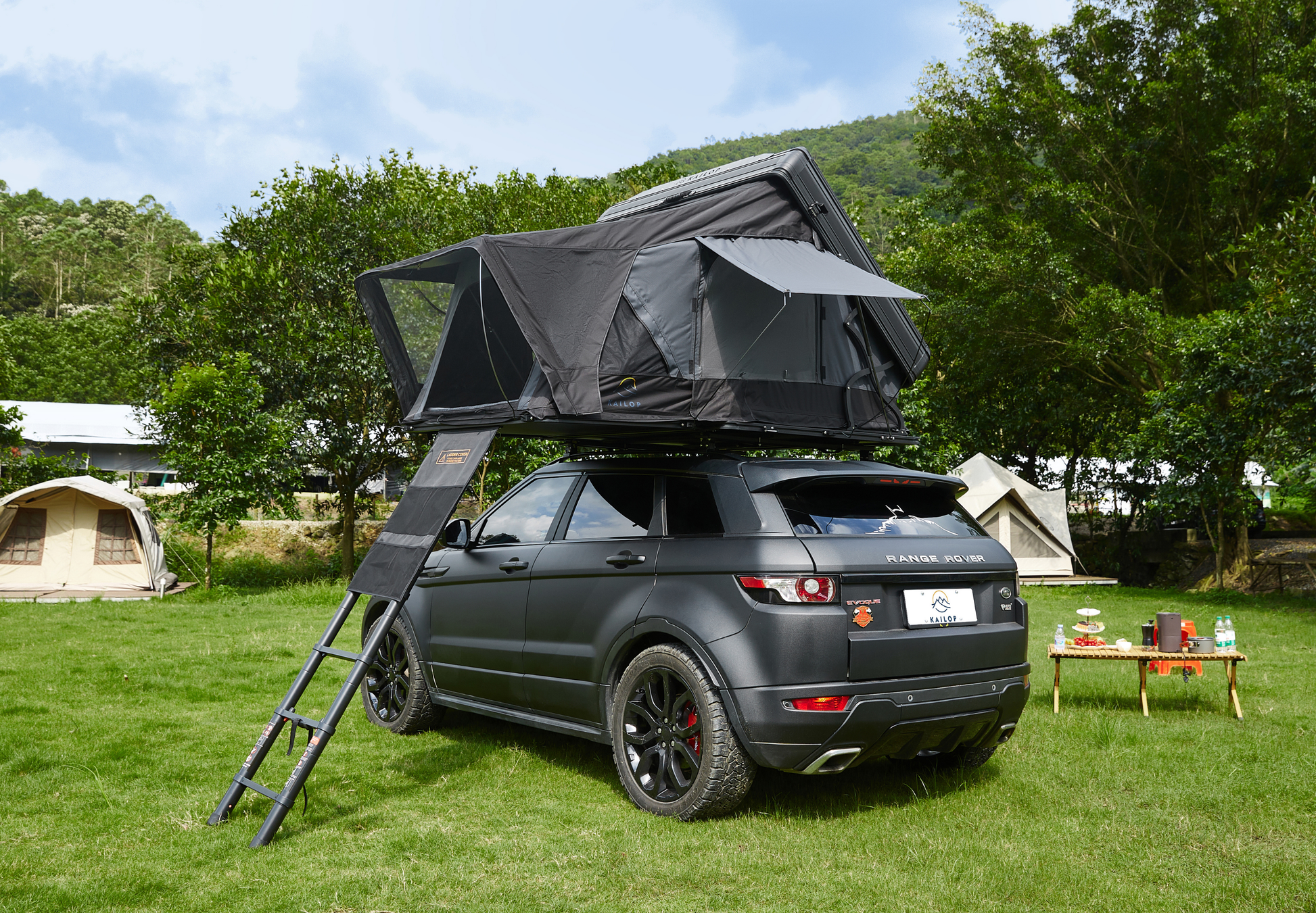 KAILOP ST09PRO tente de toit rigide à ouverture latérale
