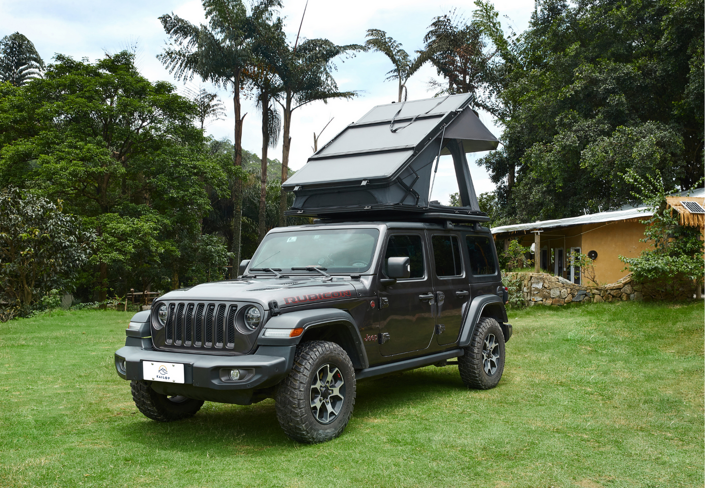 KAILOP KP19PRO tente de toit rigide à ouverture arrière