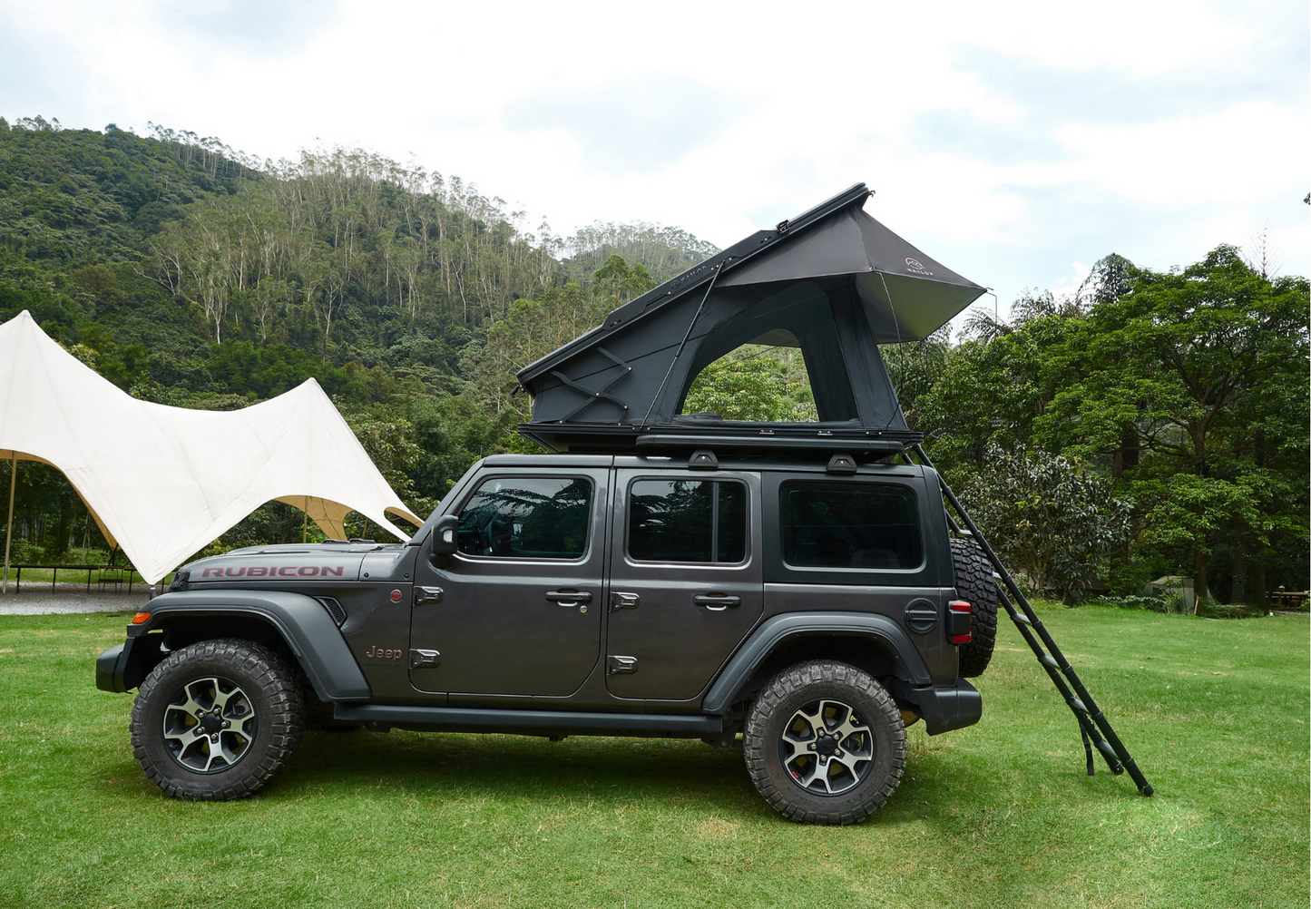 KAILOP KP19PRO tente de toit rigide à ouverture arrière