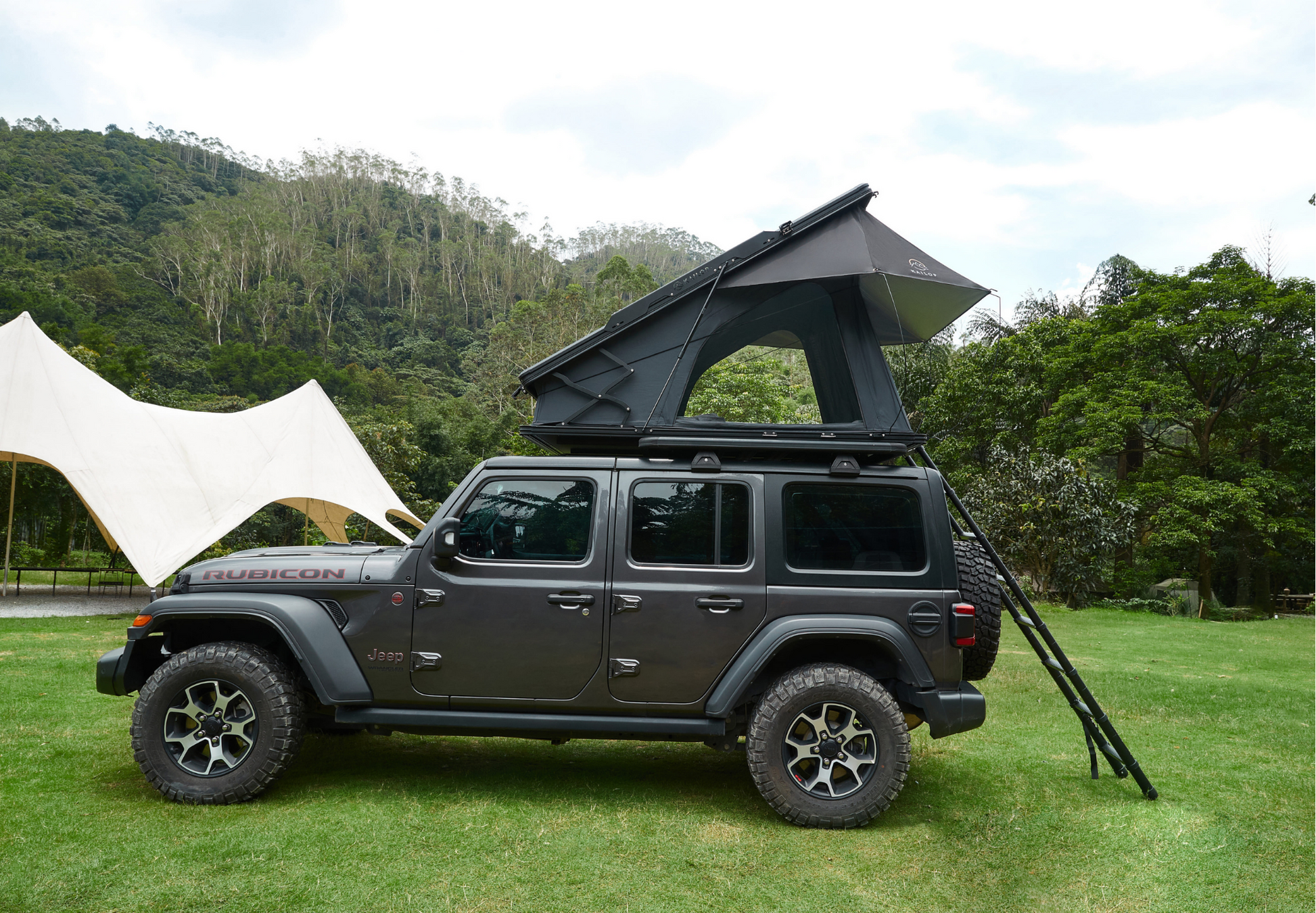 KAILOP KP19PRO tente de toit rigide à ouverture arrière