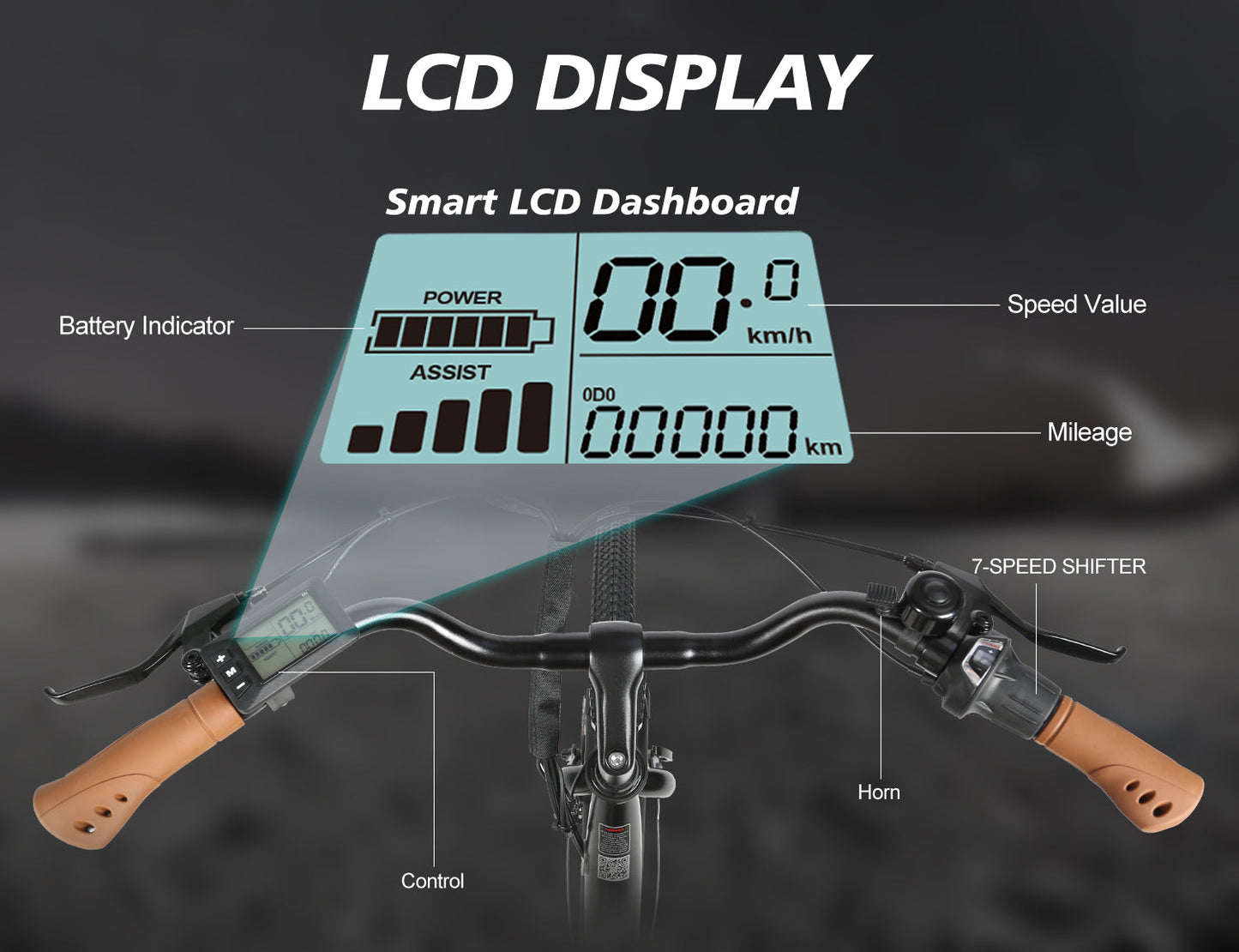 SAMEBIKE TDE10Z 350W Moteur Vélo électrique urbain