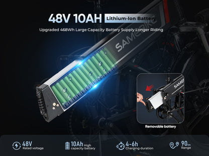 SAMEBIKE 20LVXD30-II Vélo électrique pliant