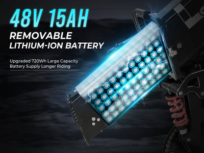 SAMEBIKE LO26 Plus 1000W Moteur Vélo Électrique tout-terrain