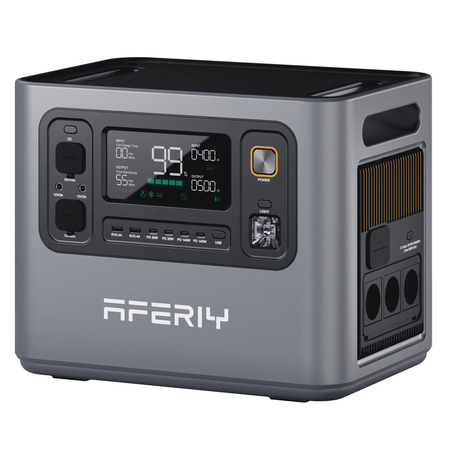 AFERIY Haven3000 P300 Station D'énergie Portable une Capacité D'extension | 3000W 2048Wh - 10240Wh