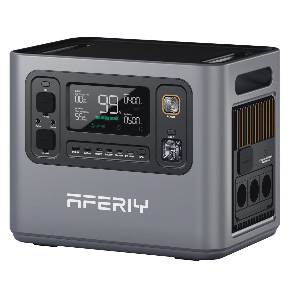 AFERIY Haven3000 P300 Station D'énergie Portable une Capacité D'extension | 3000W 2048Wh - 10240Wh