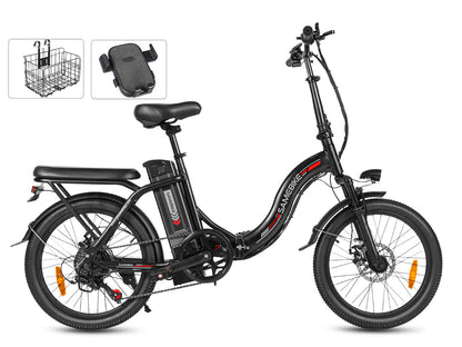 SAMEBIKE CY20 350W Moteur Vélo Électrique Portable