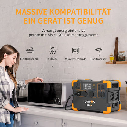 Centrale électrique portative extensible PECRON E2000LFP 2000W 1920Wh