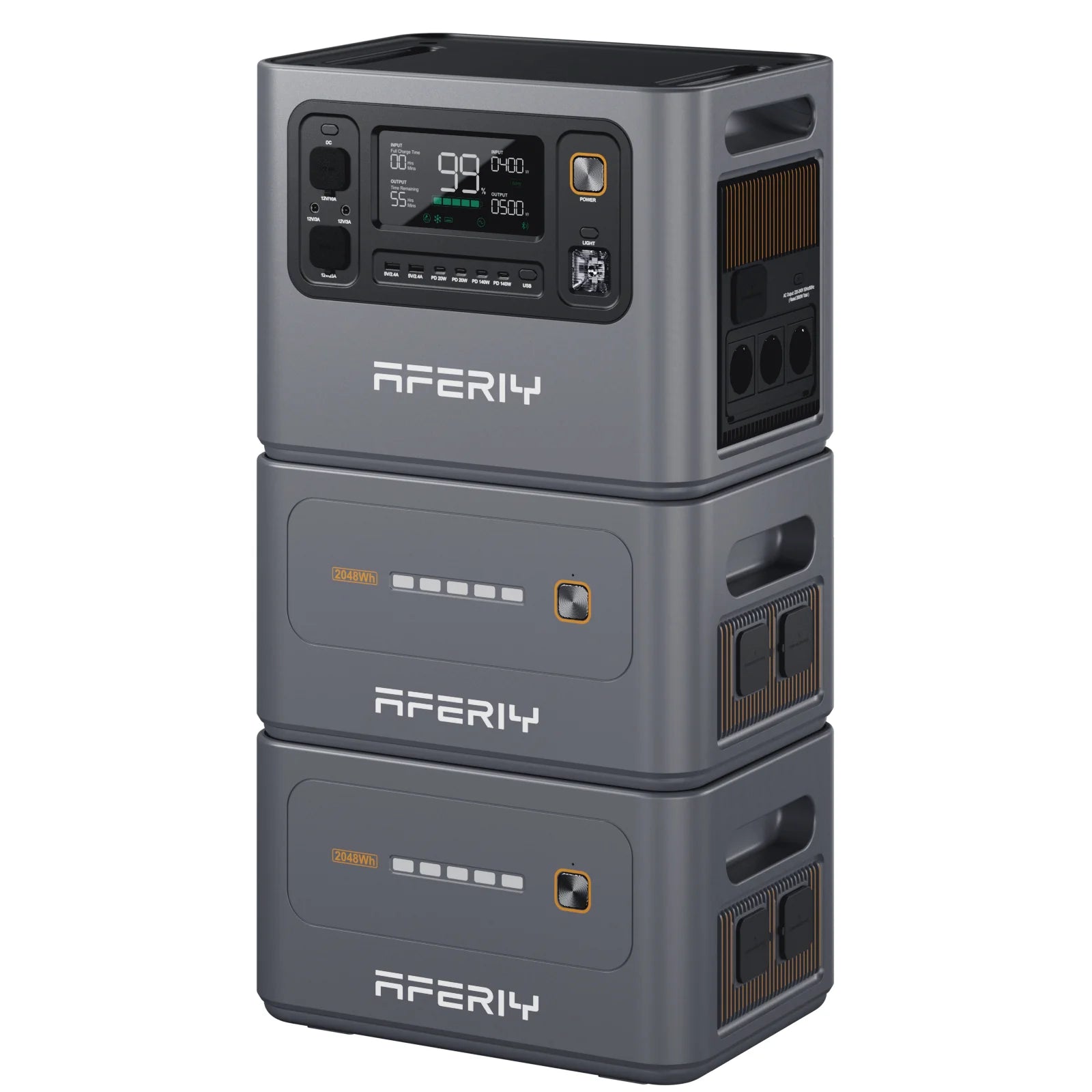 AFERIY Haven3000 P300 Station D'énergie Portable une Capacité D'extension | 3000W 2048Wh - 10240Wh